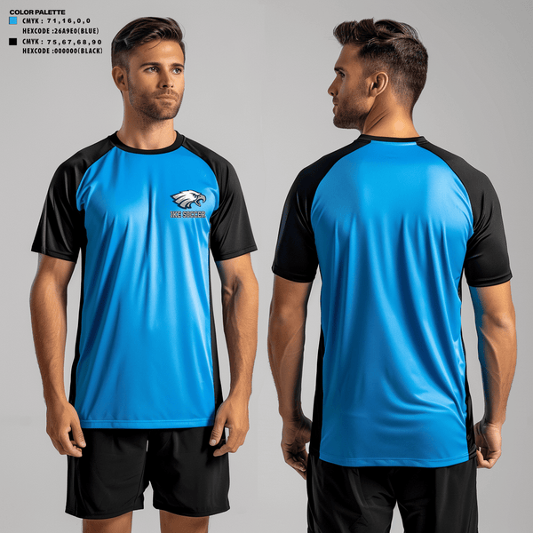 Short Sleeve Performance Shirt, IKE, Men's Soccer, Teamtime, Team time, sublimation, custom sports apparel, team uniforms, spirit wear, spiritwear, sports uniforms, custom shirts, team store, custom team store, fundraiser sports, apparel fundraiser