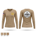 36TH Infantry Division OSJA Women's Long Sleeve V-neck Shirt - 1