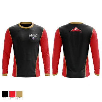 Edge Wrestling Long Sleeve Performance Shirt - 1