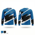 Detroit Masters Swim Club and Detroit 100 74268751 Crew Neck Sweatshirt - 1