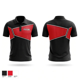 Short Sleeve Performance Polo, STEELERS, , Teamtime, Team time, sublimation, custom sports apparel, team uniforms, spirit wear, spiritwear, sports uniforms, custom shirts, team store, custom team store, fundraiser sports, apparel fundraiser
