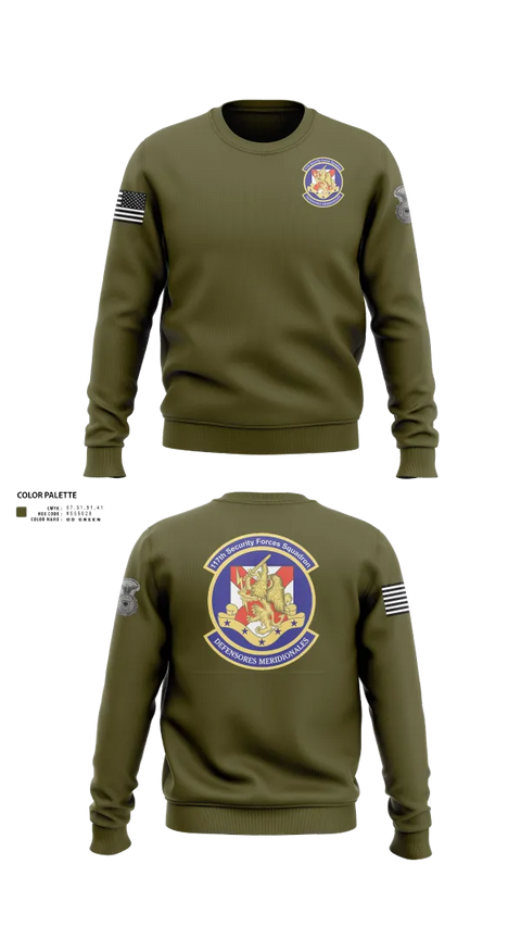 Crew Neck Sweatshirt, , Air Force, Teamtime, Team time, sublimation, custom sports apparel, team uniforms, spirit wear, spiritwear, sports uniforms, custom shirts, team store, custom team store, fundraiser sports, apparel fundraiser