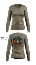 MCAT 1220 78613069 Women's Long Sleeve V-neck Shirt - 26