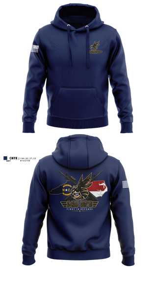 Hoodie, 145 SFS, Air Force, Teamtime, Team time, sublimation, custom sports apparel, team uniforms, spirit wear, spiritwear, sports uniforms, custom shirts, team store, custom team store, fundraiser sports, apparel fundraiser