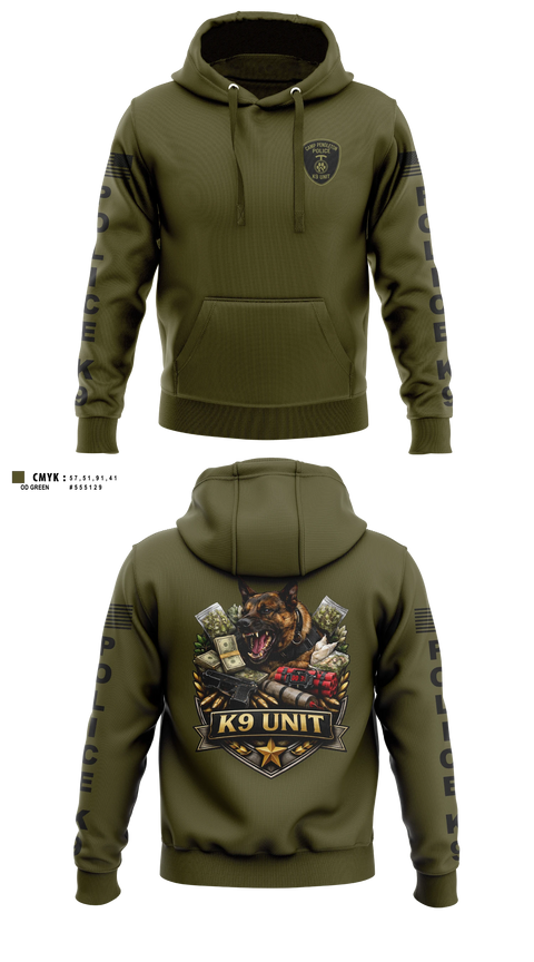 Hoodie, Camp Pendleton PMO K9, Marines, Teamtime, Team time, sublimation, custom sports apparel, team uniforms, spirit wear, spiritwear, sports uniforms, custom shirts, team store, custom team store, fundraiser sports, apparel fundraiser