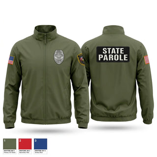 Windbreaker, State Parole, Police, Teamtime, Team time, sublimation, custom sports apparel, team uniforms, spirit wear, spiritwear, sports uniforms, custom shirts, team store, custom team store, fundraiser sports, apparel fundraiser