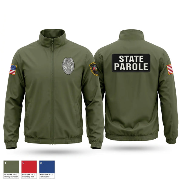Windbreaker, State Parole, Police, Teamtime, Team time, sublimation, custom sports apparel, team uniforms, spirit wear, spiritwear, sports uniforms, custom shirts, team store, custom team store, fundraiser sports, apparel fundraiser