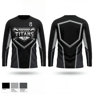 Toluca Baseball 65250990 Long Sleeve Performance Shirt 1