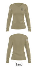 SERVICES DIV. 78217028 Women's Long Sleeve V-neck Shirt - 92