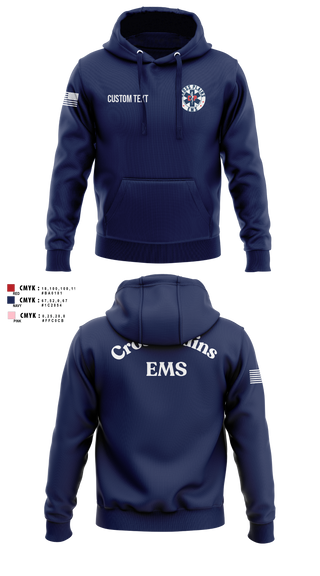 Hoodie, Cross Plains Area EMS, EMS/EMT, Teamtime, Team time, sublimation, custom sports apparel, team uniforms, spirit wear, spiritwear, sports uniforms, custom shirts, team store, custom team store, fundraiser sports, apparel fundraiser