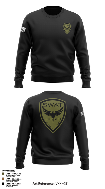 SWAT 89423613 Crew Neck Sweatshirt - 3