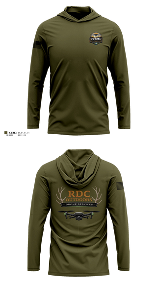 Long Sleeve hooded sunshirt, RDC Outdoors, Police, Teamtime, Team time, sublimation, custom sports apparel, team uniforms, spirit wear, spiritwear, sports uniforms, custom shirts, team store, custom team store, fundraiser sports, apparel fundraiser
