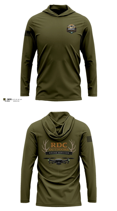 RDC Outdoors Long Sleeve hooded sunshirt - 13