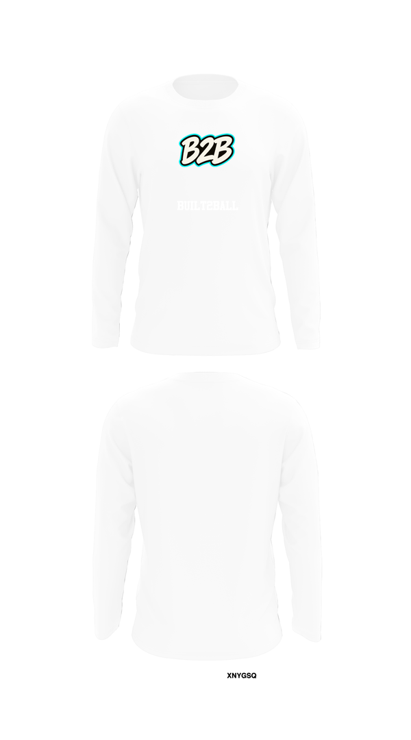Long Sleeve Performance Shirt, Built2Ball, Women's Basketball, Teamtime, Team time, sublimation, custom sports apparel, team uniforms, spirit wear, spiritwear, sports uniforms, custom shirts, team store, custom team store, fundraiser sports, apparel fundraiser