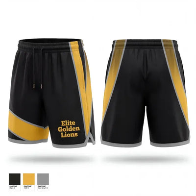 Elite Golden Lions 24741993 Athletic Shorts With Pockets - 1