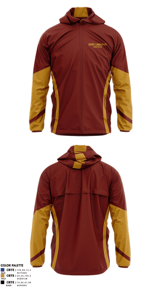 Windbreaker, Sport LangostasBLUE MACAW, Men's Soccer, Teamtime, Team time, sublimation, custom sports apparel, team uniforms, spirit wear, spiritwear, sports uniforms, custom shirts, team store, custom team store, fundraiser sports, apparel fundraiser