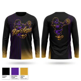 Long Sleeve Performance Shirt, Rim Genie, Softball, Teamtime, Team time, sublimation, custom sports apparel, team uniforms, spirit wear, spiritwear, sports uniforms, custom shirts, team store, custom team store, fundraiser sports, apparel fundraiser