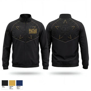 Windbreaker, Bibb County BOE Police Department, Police, Teamtime, Team time, sublimation, custom sports apparel, team uniforms, spirit wear, spiritwear, sports uniforms, custom shirts, team store, custom team store, fundraiser sports, apparel fundraiser