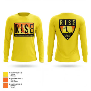 Long Sleeve Performance Shirt, Rise, Women's Soccer, Teamtime, Team time, sublimation, custom sports apparel, team uniforms, spirit wear, spiritwear, sports uniforms, custom shirts, team store, custom team store, fundraiser sports, apparel fundraiser