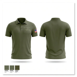 Short Sleeve Performance Polo, McCaysville Police, Police, Teamtime, Team time, sublimation, custom sports apparel, team uniforms, spirit wear, spiritwear, sports uniforms, custom shirts, team store, custom team store, fundraiser sports, apparel fundraiser