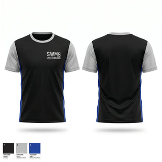 Short Sleeve Performance Shirt, SWMS cheerleading, Cheer, Teamtime, Team time, sublimation, custom sports apparel, team uniforms, spirit wear, spiritwear, sports uniforms, custom shirts, team store, custom team store, fundraiser sports, apparel fundraiser