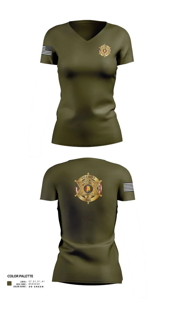 Womens Short Sleeve Vneck Shirt, Marshall county sheriffs office, , Teamtime, Team time, sublimation, custom sports apparel, team uniforms, spirit wear, spiritwear, sports uniforms, custom shirts, team store, custom team store, fundraiser sports, apparel fundraiser