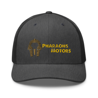 Pharaohs motors Retro Trucker Hat | Yupoong 6606