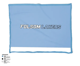 Blanket, Folsom Lakers, Baseball, Teamtime, Team time, sublimation, custom sports apparel, team uniforms, spirit wear, spiritwear, sports uniforms, custom shirts, team store, custom team store, fundraiser sports, apparel fundraiser
