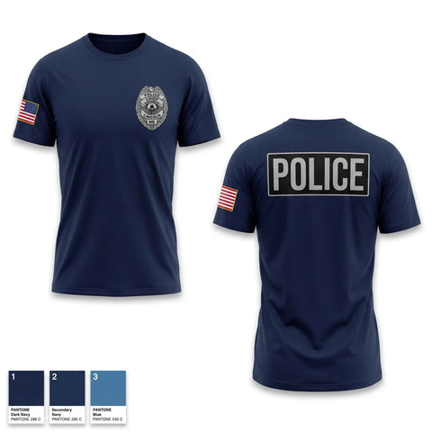 Old School Cotton Feel Shirt, Lincoln Police Department, Police, Teamtime, Team time, sublimation, custom sports apparel, team uniforms, spirit wear, spiritwear, sports uniforms, custom shirts, team store, custom team store, fundraiser sports, apparel fundraiser