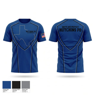 Short Sleeve Performance Shirt, Hutchins PD, Police, Teamtime, Team time, sublimation, custom sports apparel, team uniforms, spirit wear, spiritwear, sports uniforms, custom shirts, team store, custom team store, fundraiser sports, apparel fundraiser