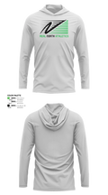 Real North Athletics 78275202 Long Sleeve Performance Shirt with hood - 21