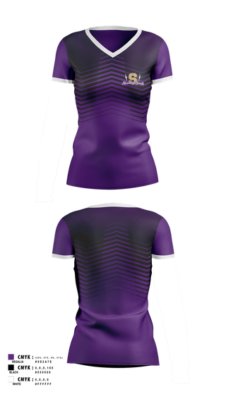 Womens Short Sleeve Vneck Shirt, Sawyer Shooting Sports, Spirit Store, Teamtime, Team time, sublimation, custom sports apparel, team uniforms, spirit wear, spiritwear, sports uniforms, custom shirts, team store, custom team store, fundraiser sports, apparel fundraiser