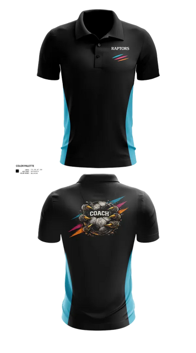 RAPTORS FC 55469198 Short Sleeve Performance Polo - 21