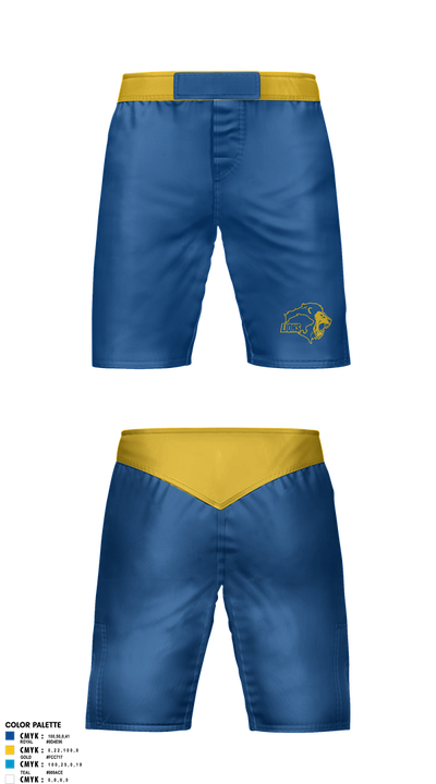 Gahanna Lincoln High School Wrestling 33636344 Fight Shorts - 1