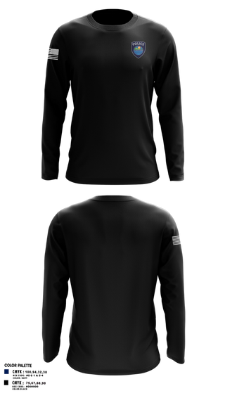Long Sleeve Performance Shirt, Lakeville Police Department, , Teamtime, Team time, sublimation, custom sports apparel, team uniforms, spirit wear, spiritwear, sports uniforms, custom shirts, team store, custom team store, fundraiser sports, apparel fundraiser