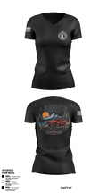 Lander rural fire 46360140 Women's Short Sleeve V-neck Shirt - 9