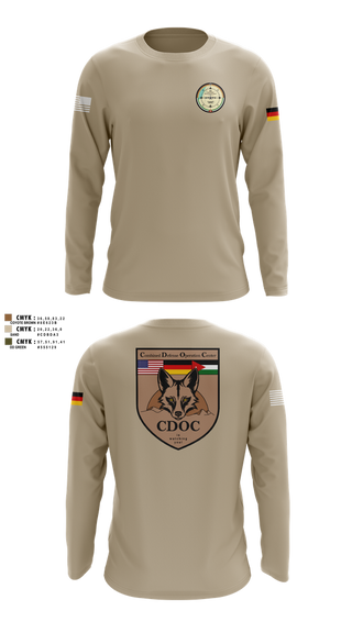 Long Sleeve Performance Shirt, DEU EinsKtgt CD/CBI, , Teamtime, Team time, sublimation, custom sports apparel, team uniforms, spirit wear, spiritwear, sports uniforms, custom shirts, team store, custom team store, fundraiser sports, apparel fundraiser