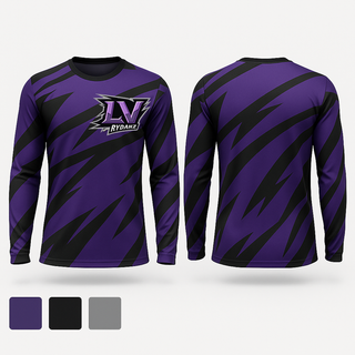 Long Sleeve Performance Shirt, LV RYDAHZ, , Teamtime, Team time, sublimation, custom sports apparel, team uniforms, spirit wear, spiritwear, sports uniforms, custom shirts, team store, custom team store, fundraiser sports, apparel fundraiser