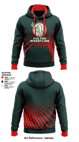 Hoodie, Fulton, Wrestling, Teamtime, Team time, sublimation, custom sports apparel, team uniforms, spirit wear, spiritwear, sports uniforms, custom shirts, team store, custom team store, fundraiser sports, apparel fundraiser