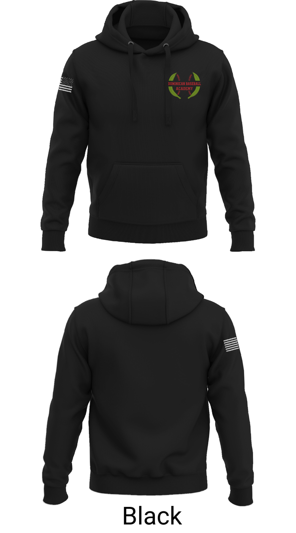 Hoodie, Dominican baseball Academy, Baseball, Teamtime, Team time, sublimation, custom sports apparel, team uniforms, spirit wear, spiritwear, sports uniforms, custom shirts, team store, custom team store, fundraiser sports, apparel fundraiser