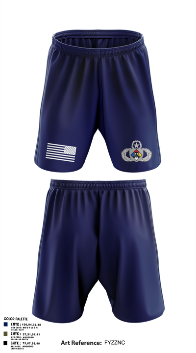 Central Pierce Hazmat 51368601 Athletic Shorts With Pockets - 1