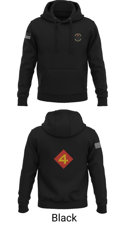 14th Marine regiment 4th Marine corps division 57481844 Hoodie - 38