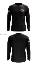 Elmo Fire Protection District Long Sleeve Performance Shirt - 3
