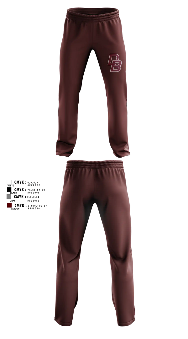 Sweatpants, Don Bosco Wrestling 26-27, Wrestling, Teamtime, Team time, sublimation, custom sports apparel, team uniforms, spirit wear, spiritwear, sports uniforms, custom shirts, team store, custom team store, fundraiser sports, apparel fundraiser