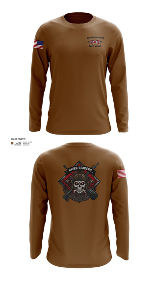 Long Sleeve Performance Shirt, 361st MRB, Army, Teamtime, Team time, sublimation, custom sports apparel, team uniforms, spirit wear, spiritwear, sports uniforms, custom shirts, team store, custom team store, fundraiser sports, apparel fundraiser