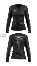 MOF/MOPO 50552266 Women's Long Sleeve V-neck Shirt - 22
