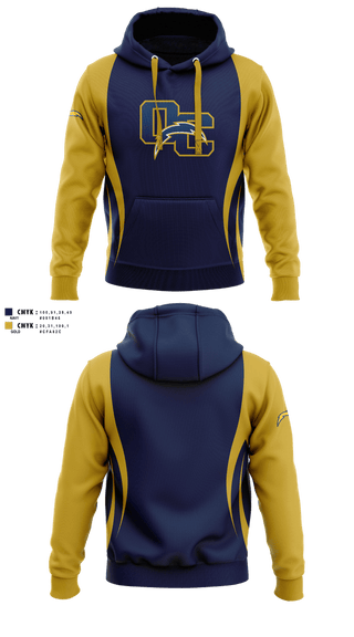 Hoodie, Oakmont chargers, , Teamtime, Team time, sublimation, custom sports apparel, team uniforms, spirit wear, spiritwear, sports uniforms, custom shirts, team store, custom team store, fundraiser sports, apparel fundraiser