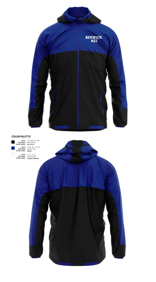 Windbreaker, Berwick Rec, Men's Basketball, Teamtime, Team time, sublimation, custom sports apparel, team uniforms, spirit wear, spiritwear, sports uniforms, custom shirts, team store, custom team store, fundraiser sports, apparel fundraiser