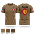 2-134 infantry 97630971 Old School Cotton Feel Shirt - 1
