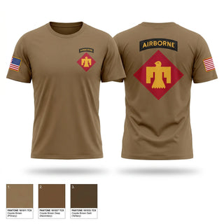 Old School Cotton Feel Shirt, 2-134 infantry, National Guard, Teamtime, Team time, sublimation, custom sports apparel, team uniforms, spirit wear, spiritwear, sports uniforms, custom shirts, team store, custom team store, fundraiser sports, apparel fundraiser